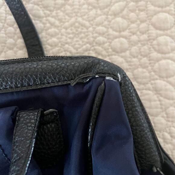 Navy Nylon Laptop Backpack Work Travel Bag Tutilo NY Carry The Day Multi Pocket main image 14